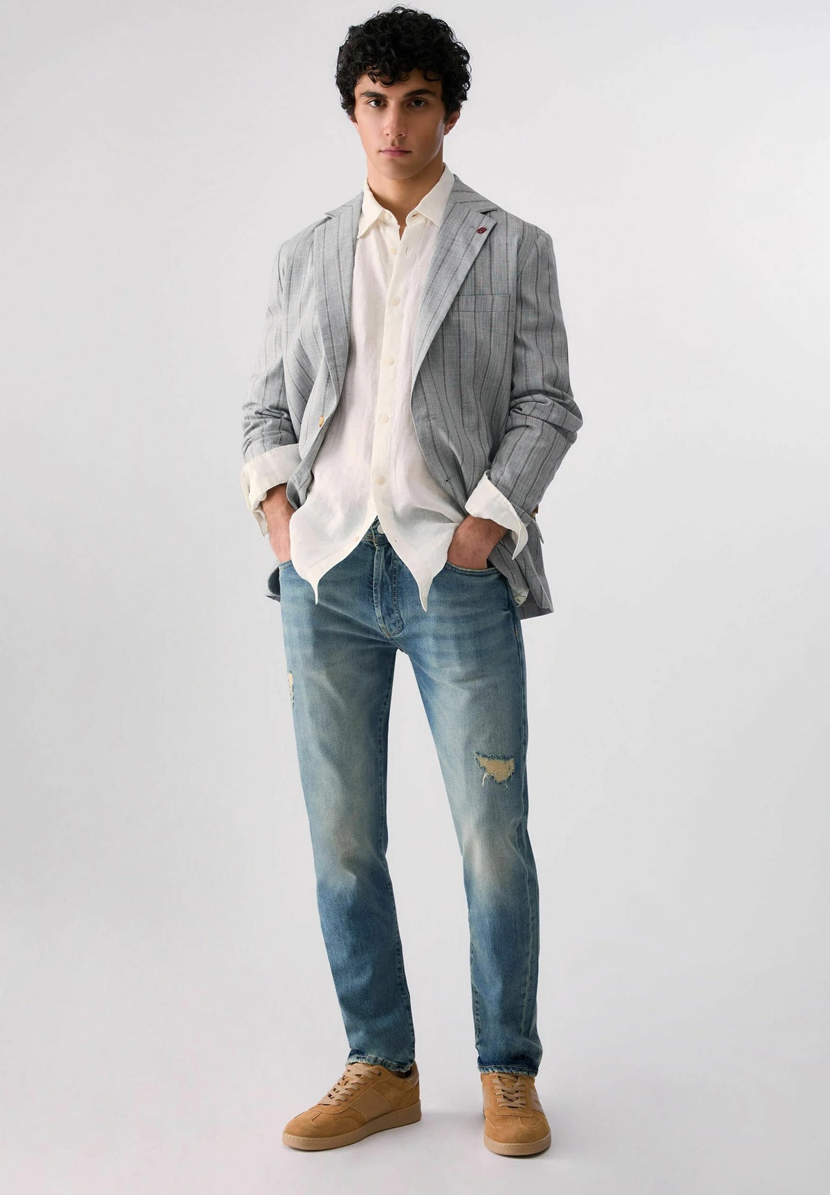 CAMIOCIA LONGLINO - WHITE COTT