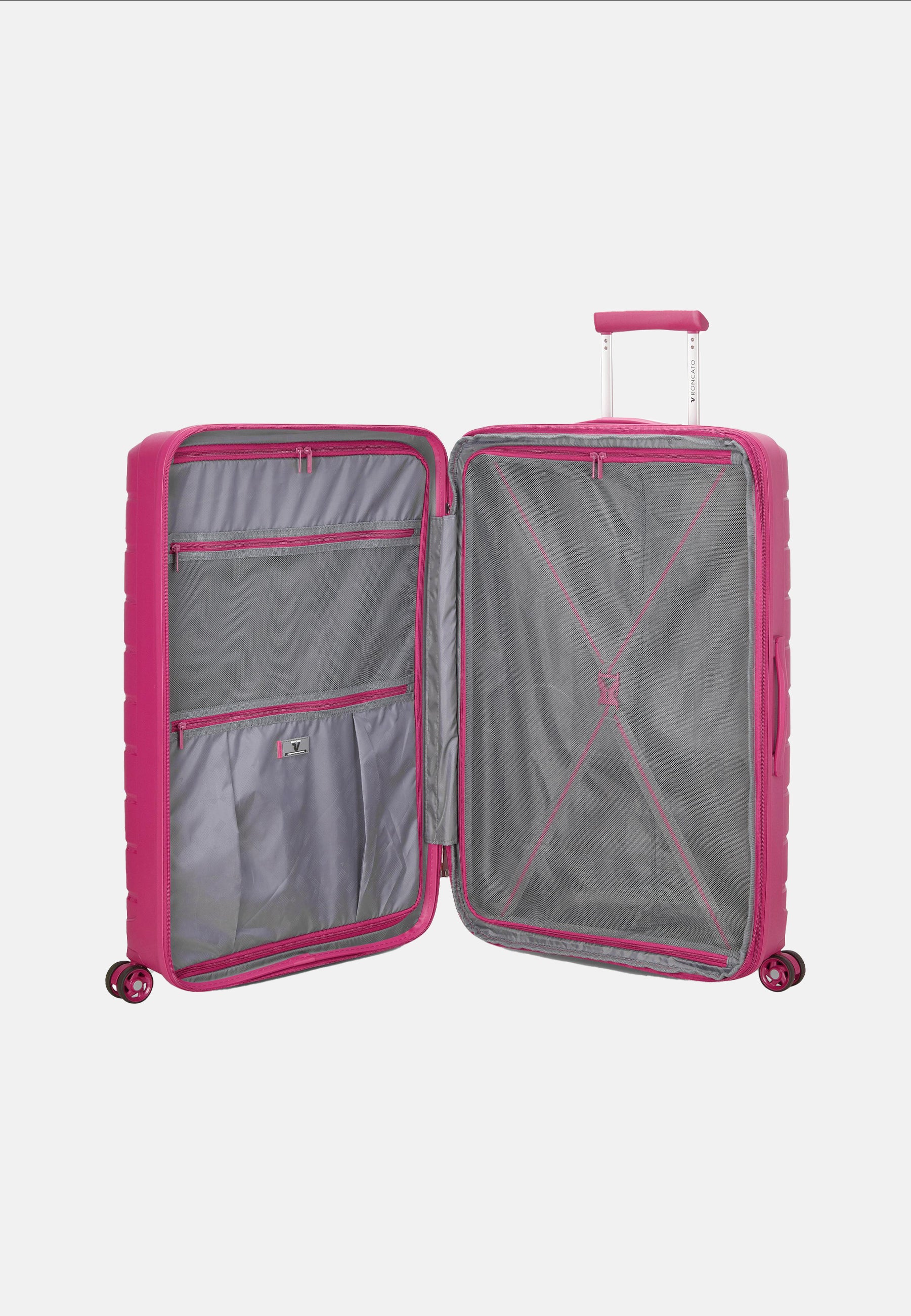 TROLLEY GRANDE B-FLYING 4R 78CM EXP - BUTTERFLY MAGENTA