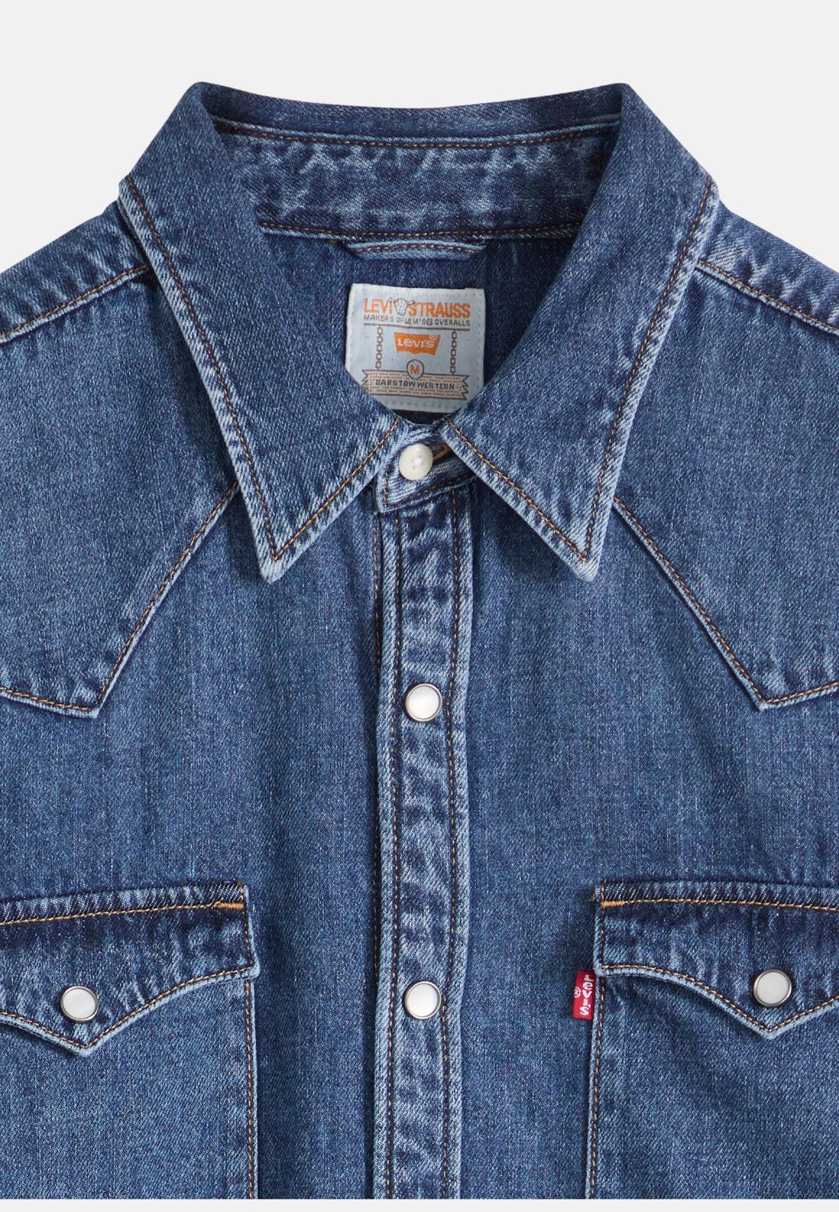 BARSTOW WESTERN - DENIM BLU