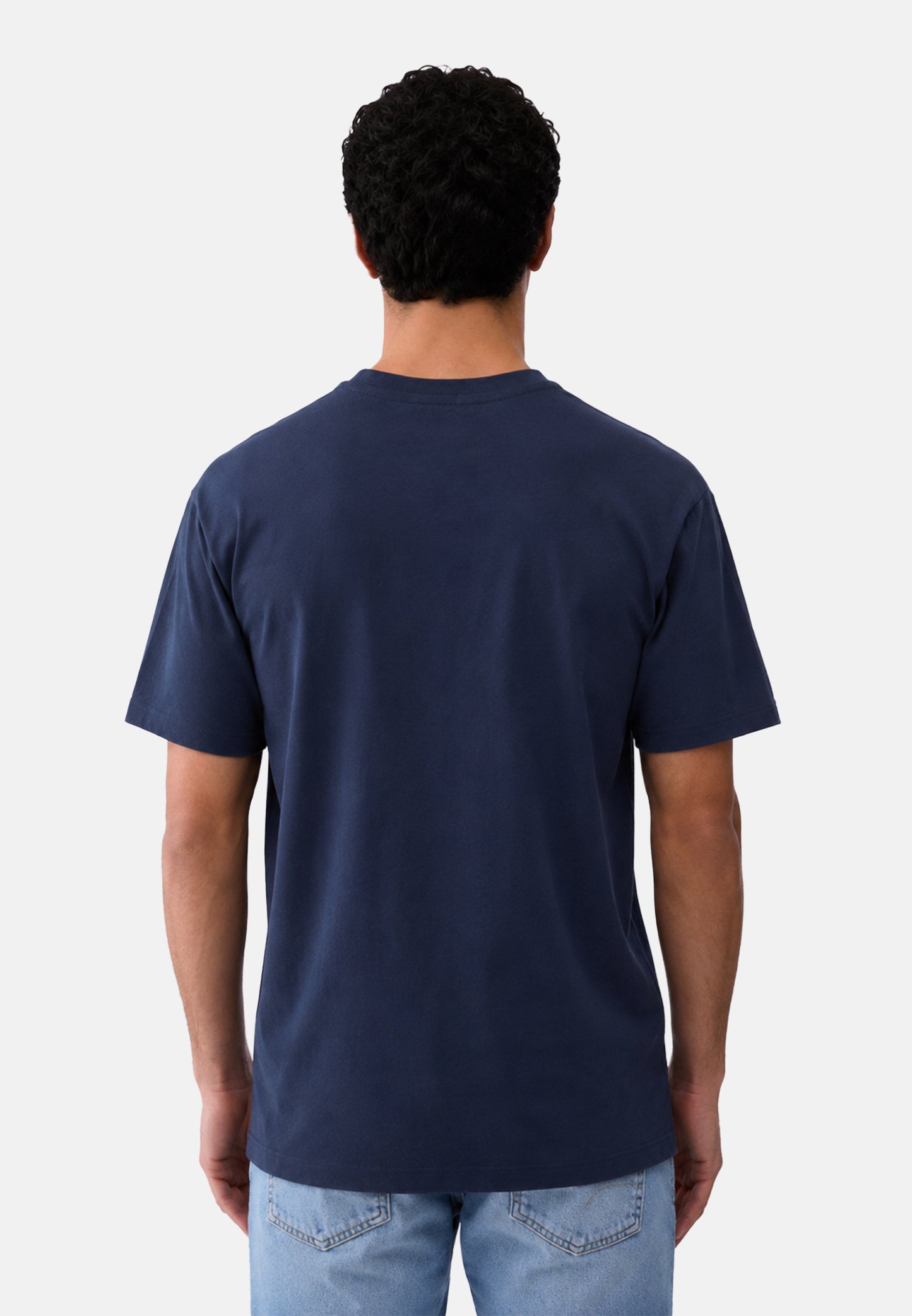 T-SHIRT BASICA M/C - blu