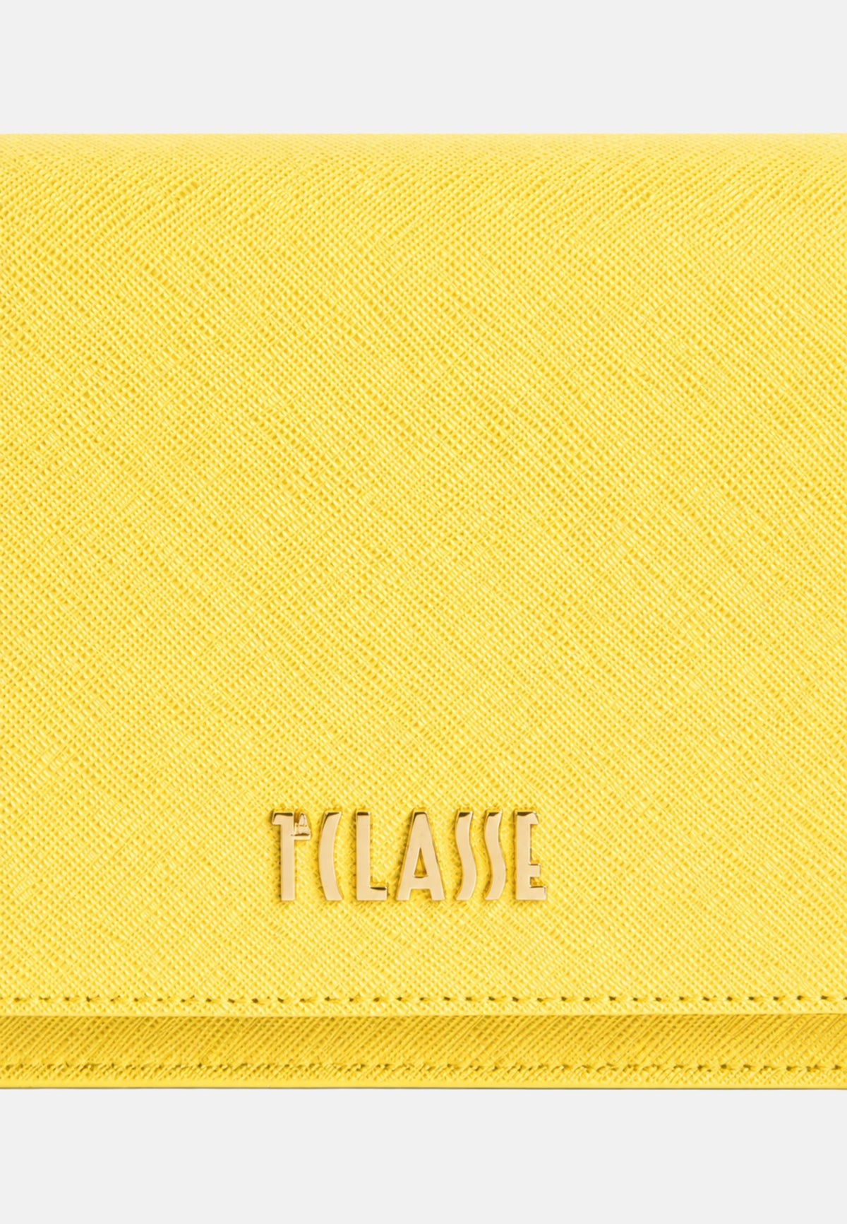 POCHETTE PATTA E TRACOLLA - PASTEL YELLOW