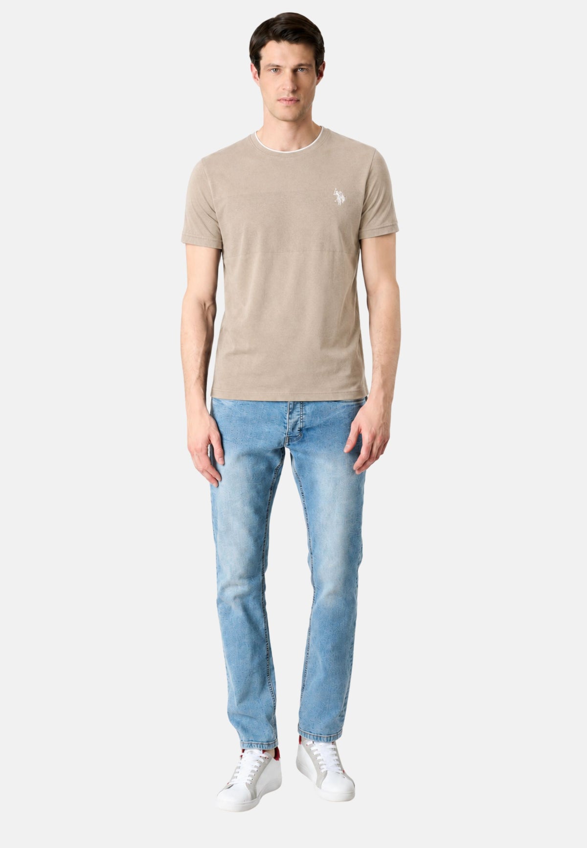 IVO T-SHIRT M.C. - BEIGE