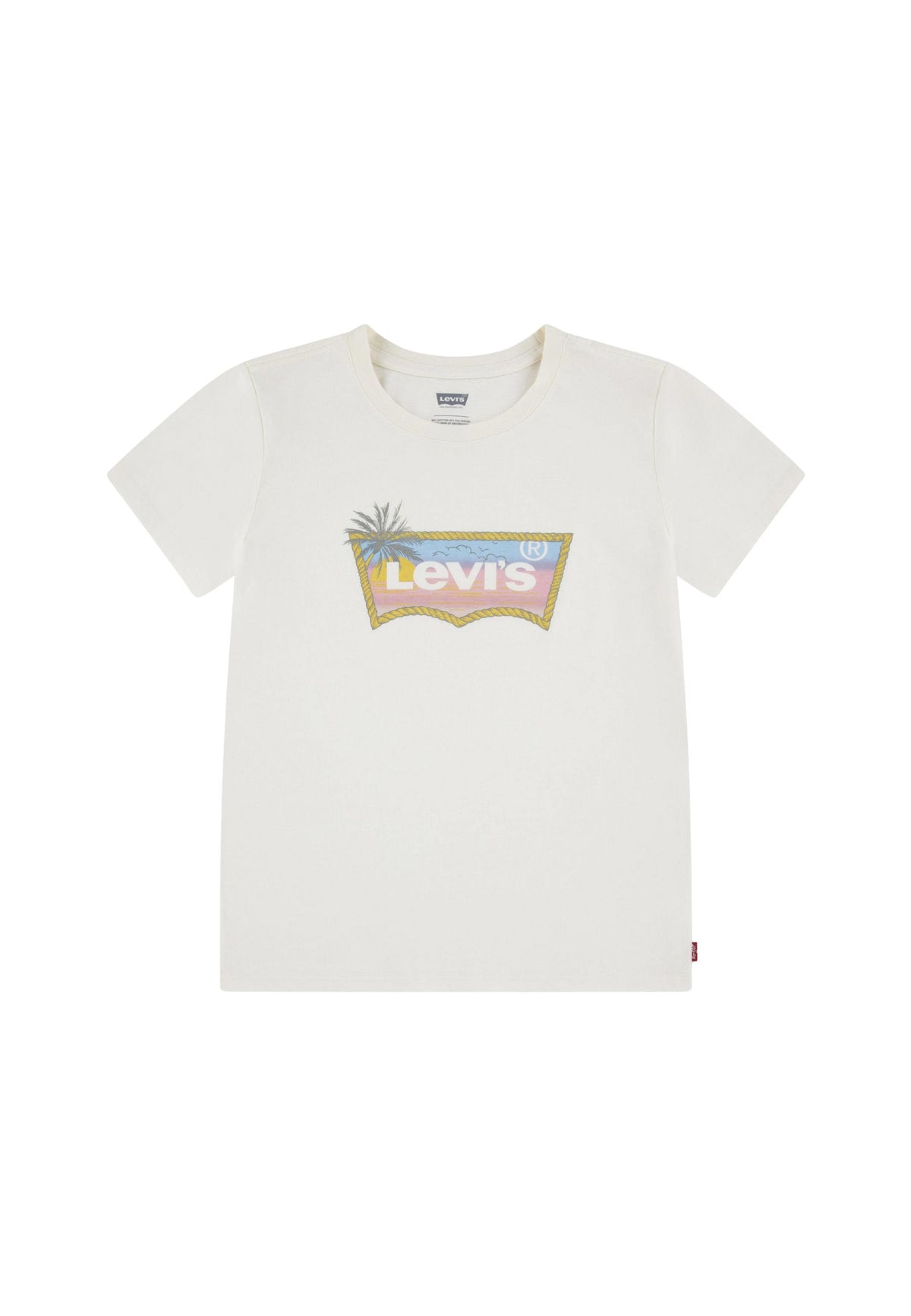 LVG OMBRE BATWING SS TEE - ANTIQUE WHITE