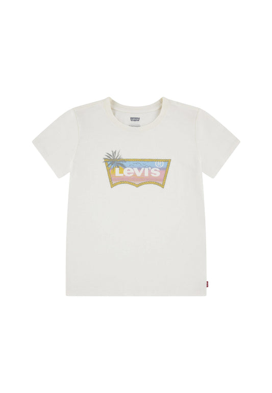 LVG OMBRE BATWING SS TEE - ANTIQUE WHITE