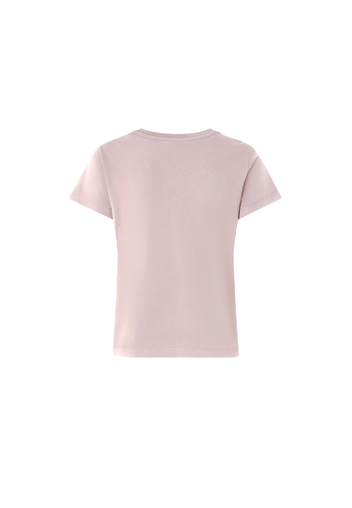 BASICO T-SHIRT JERSEY LOGO PINKO GOMMATO - PINK