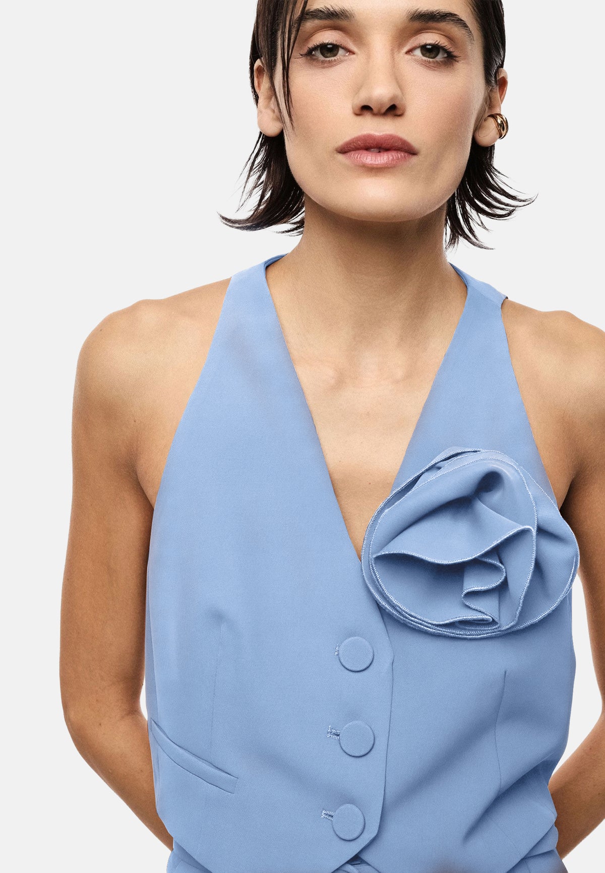 GILET - CERULEO