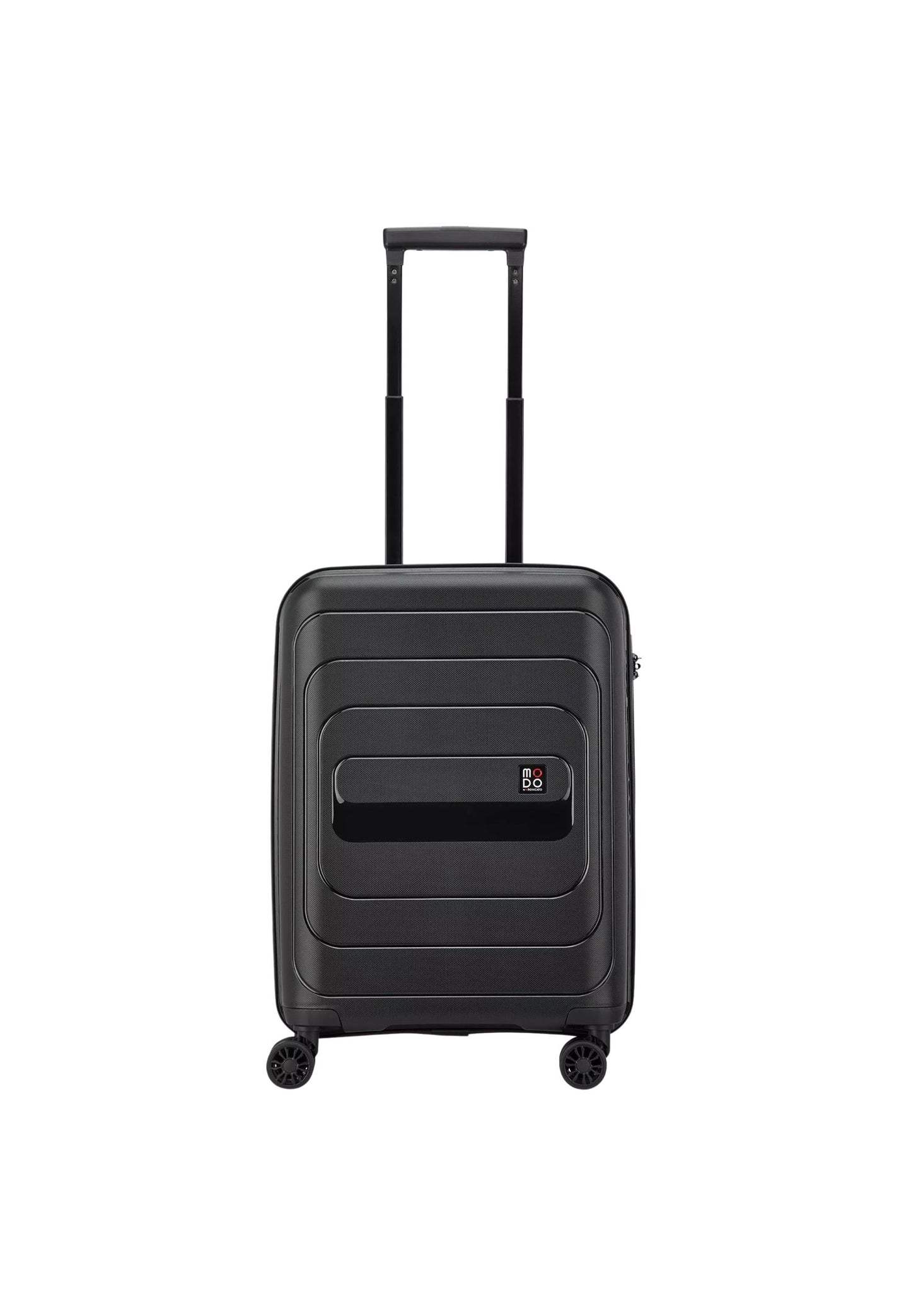 TROLLEY CABINA 4R 55/20CM NOXA - BLACK