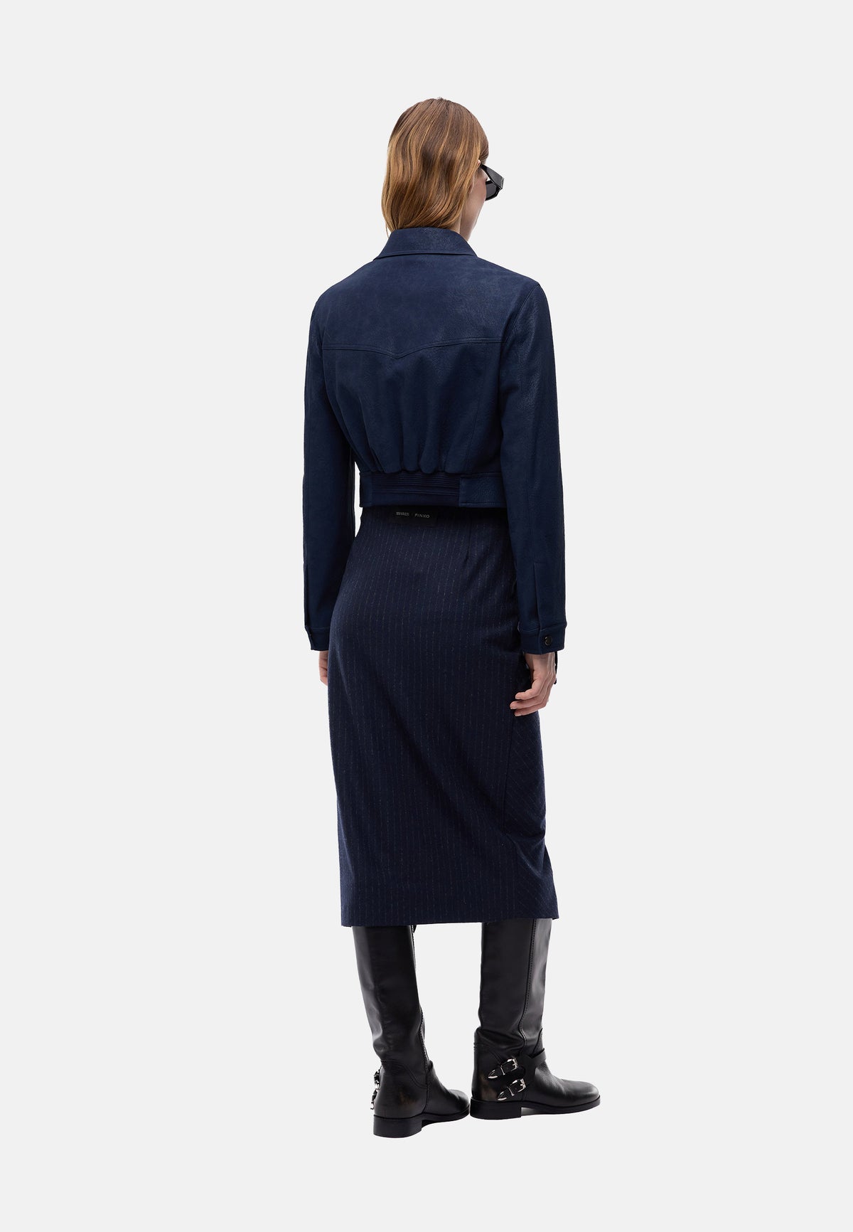 ARZIGNANO GIUBBINO EFFETTO NABUK - DARK BLUE