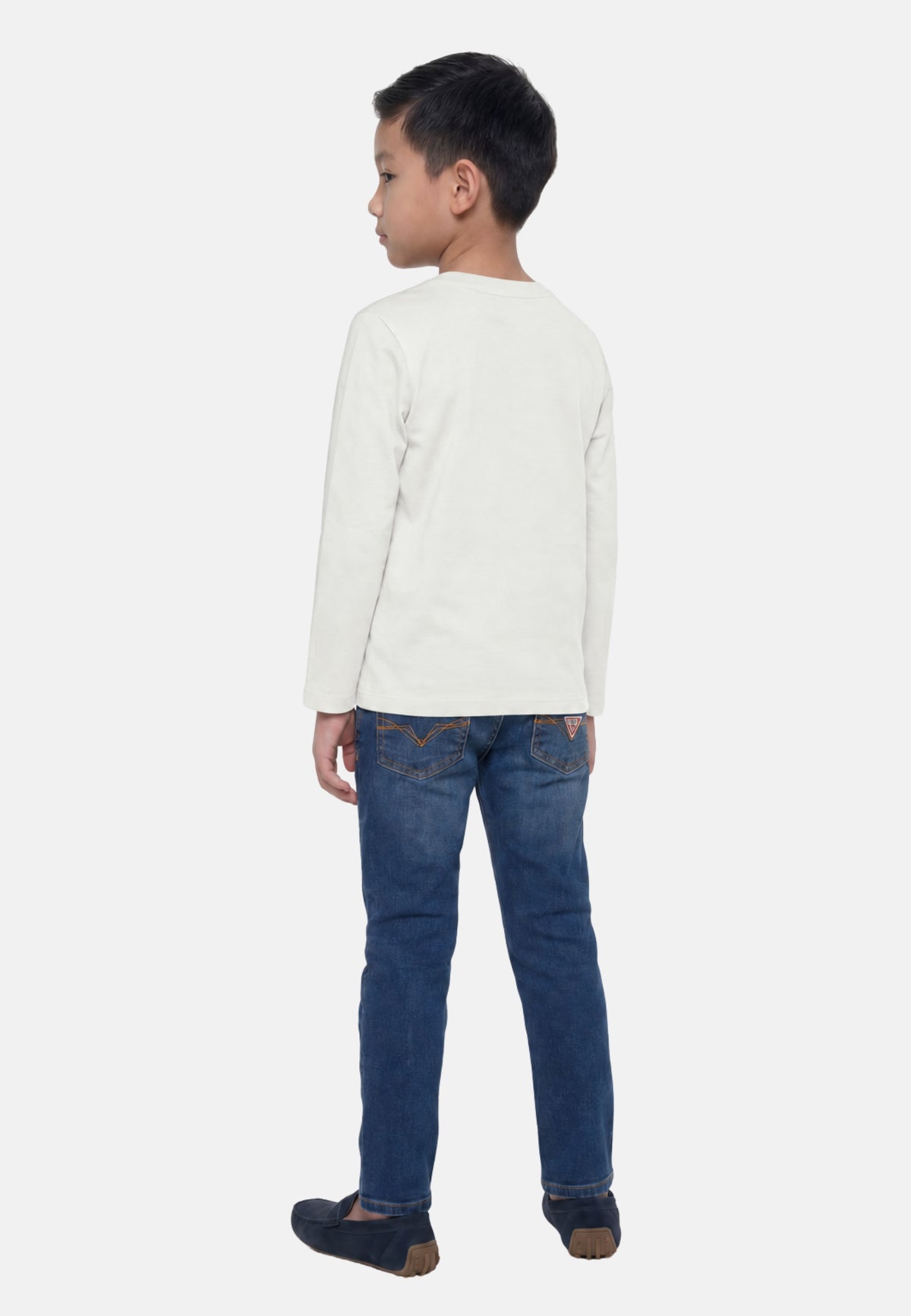 LS T-SHIRT - PURE WHITE