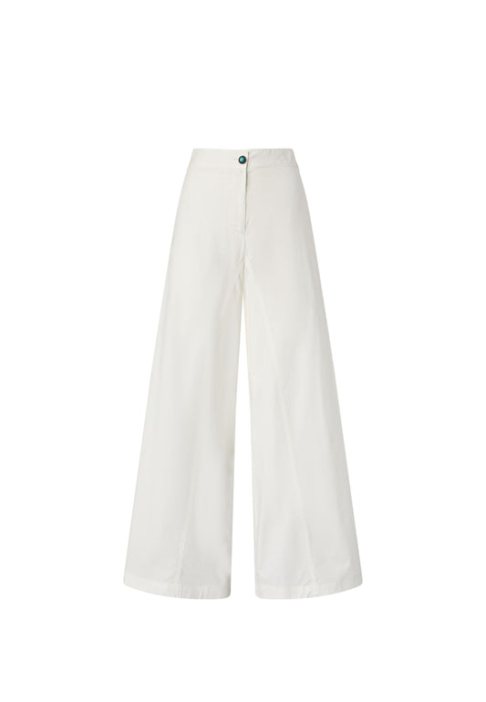 CANELLI PANTALONE POPELINE - WHITE