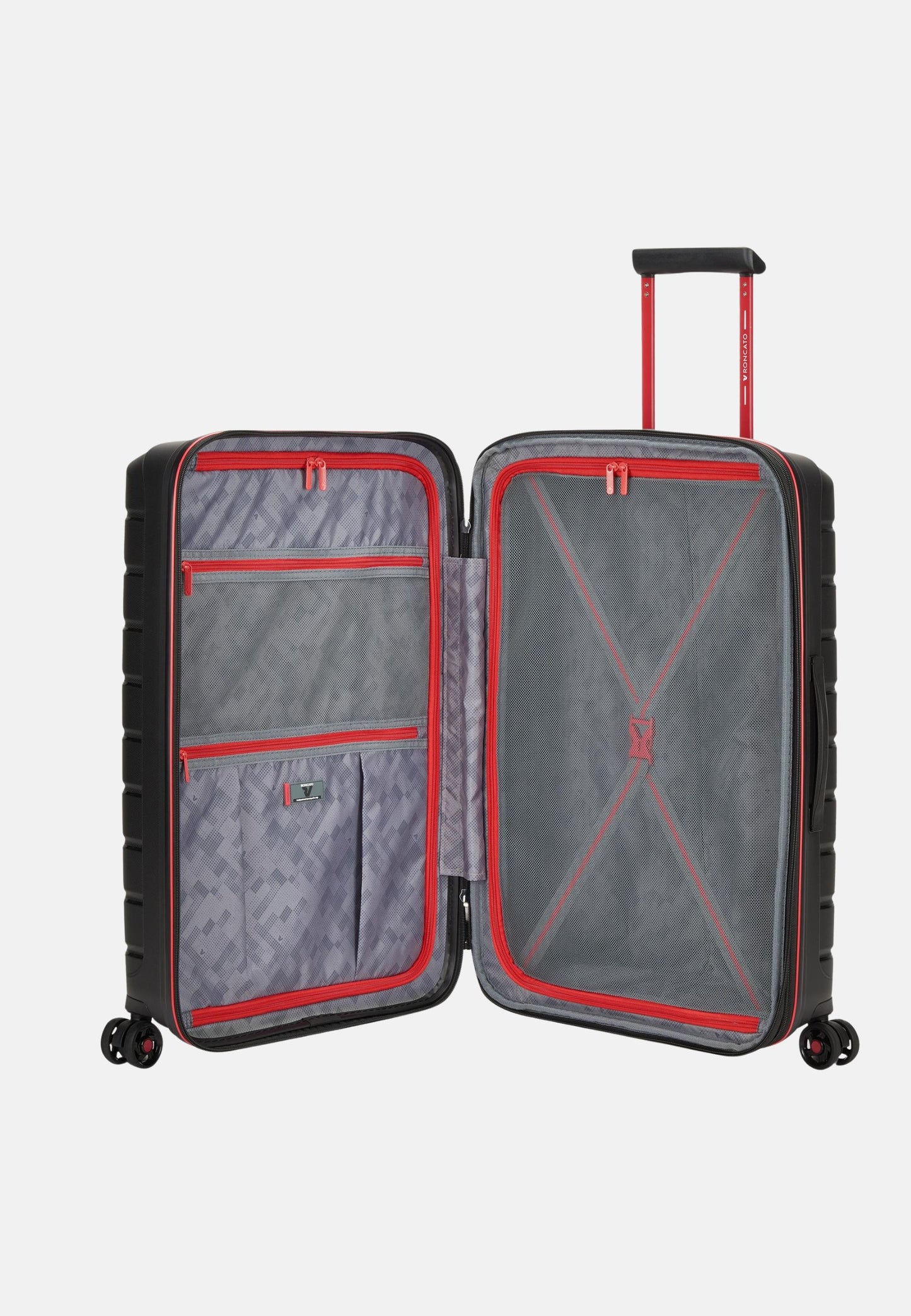 TROLLEY MEDIO 4R 68 CM EXP. - NERO FUMO