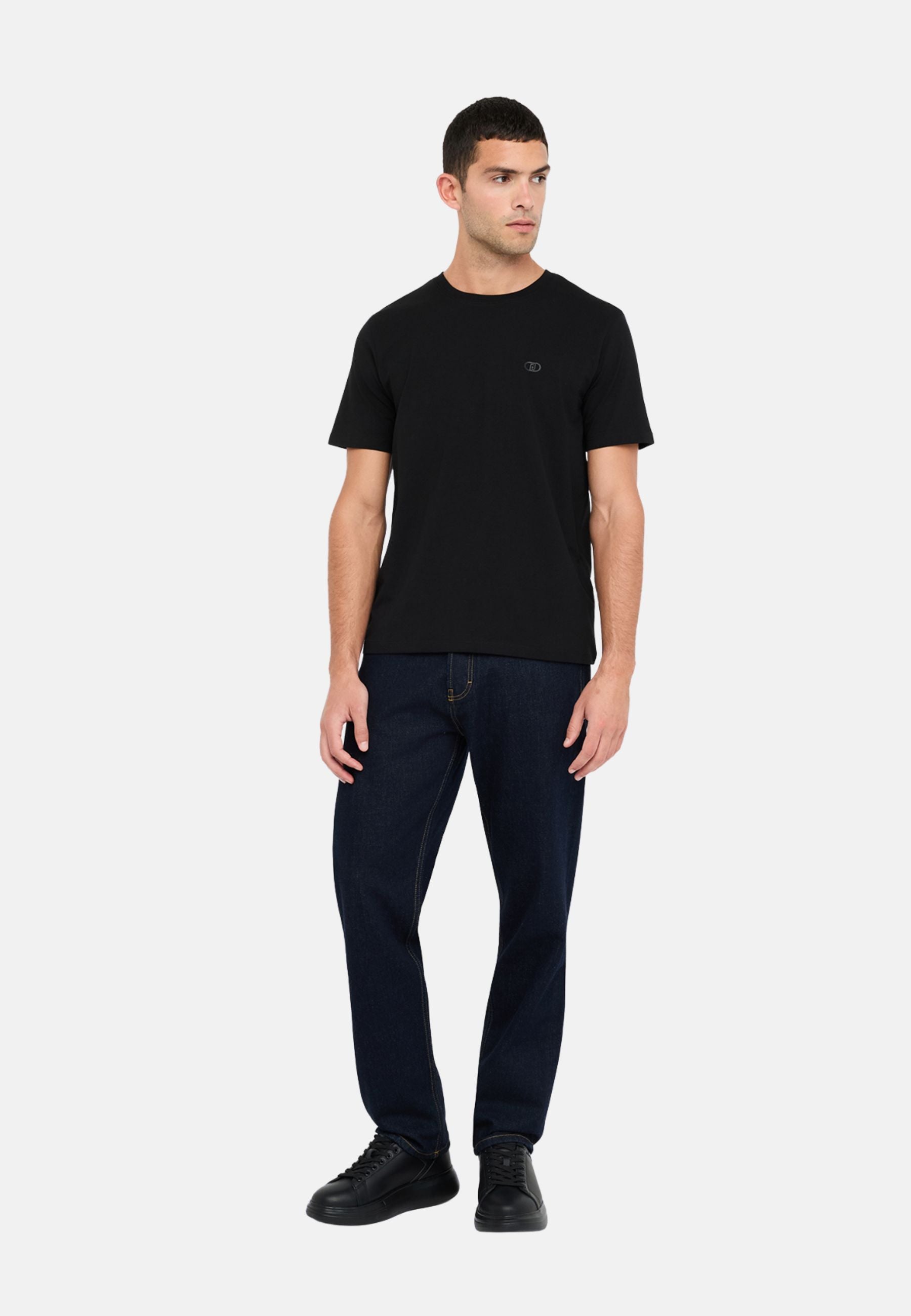 T-SHIRT BASICCONTRA - nero