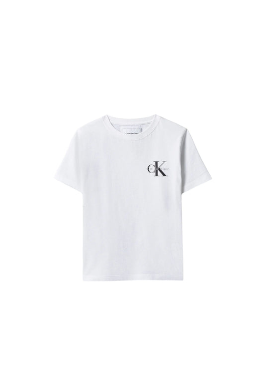 CHEST MONO LOGO SS T-SHIRT - WHITE