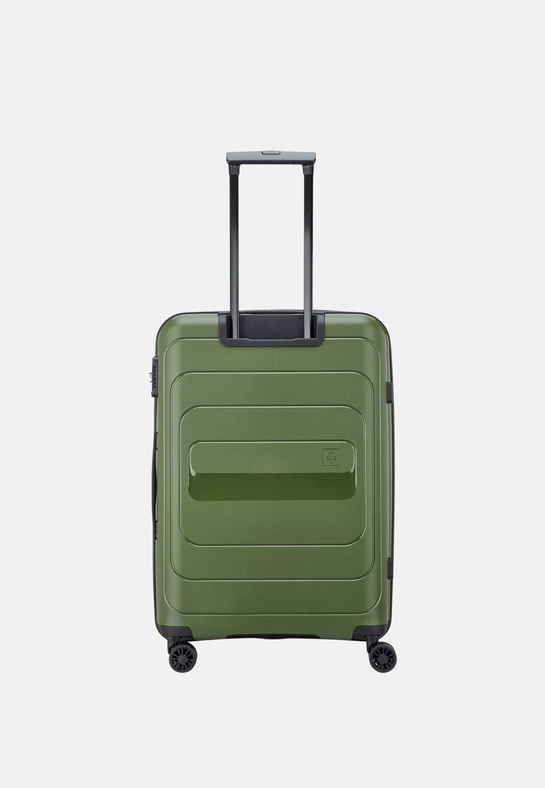 TROLLEY MEDIO 4R 66CM NOXA - MILITARY GREEN