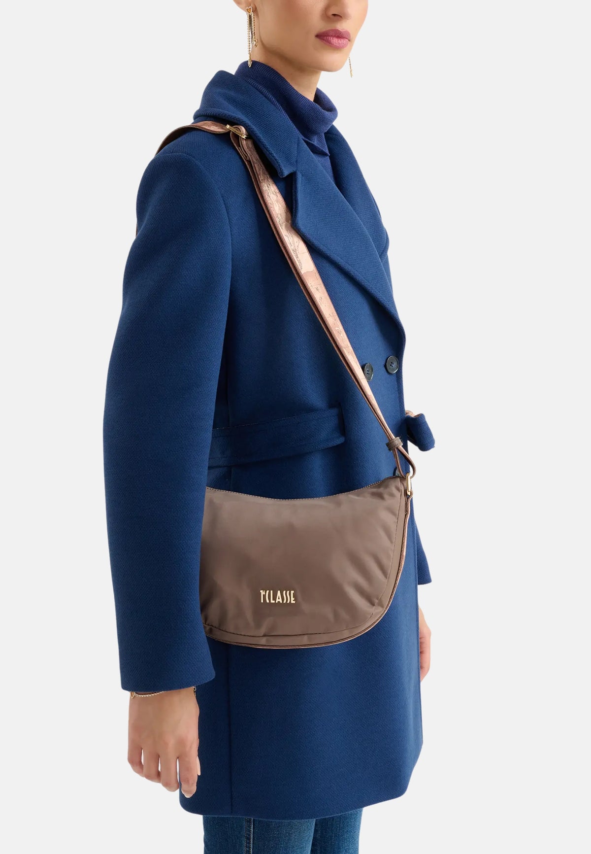 SMALL SHOULDER BAG - STONE COLOR