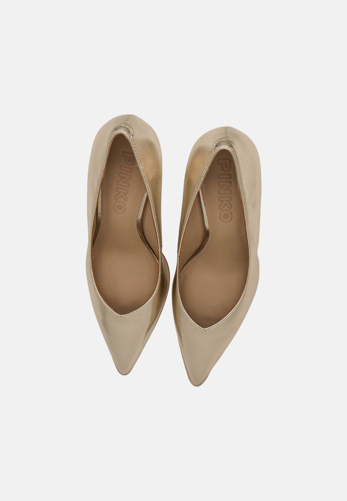 LADY 11 DECOLLETE PATENT - GOLD
