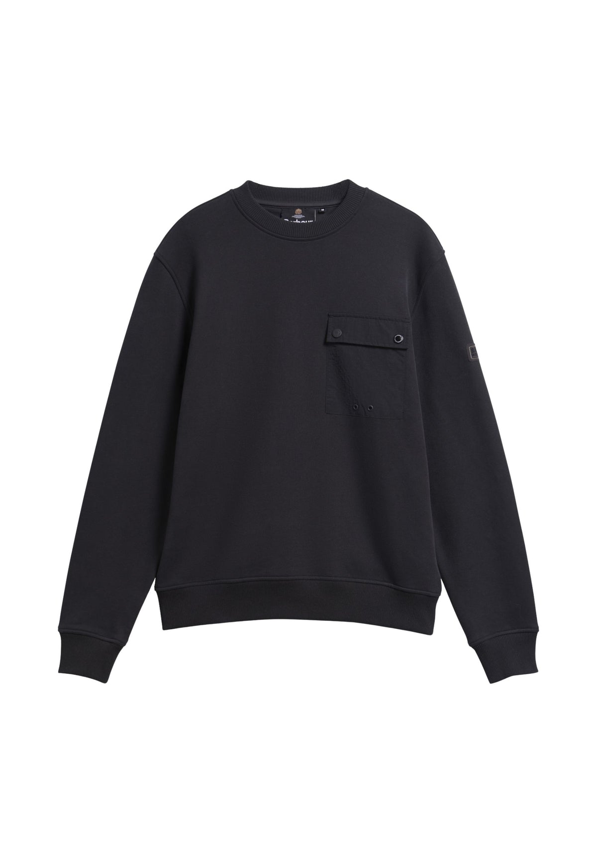 INLICE CREW SWEATSHIRT - BLACK