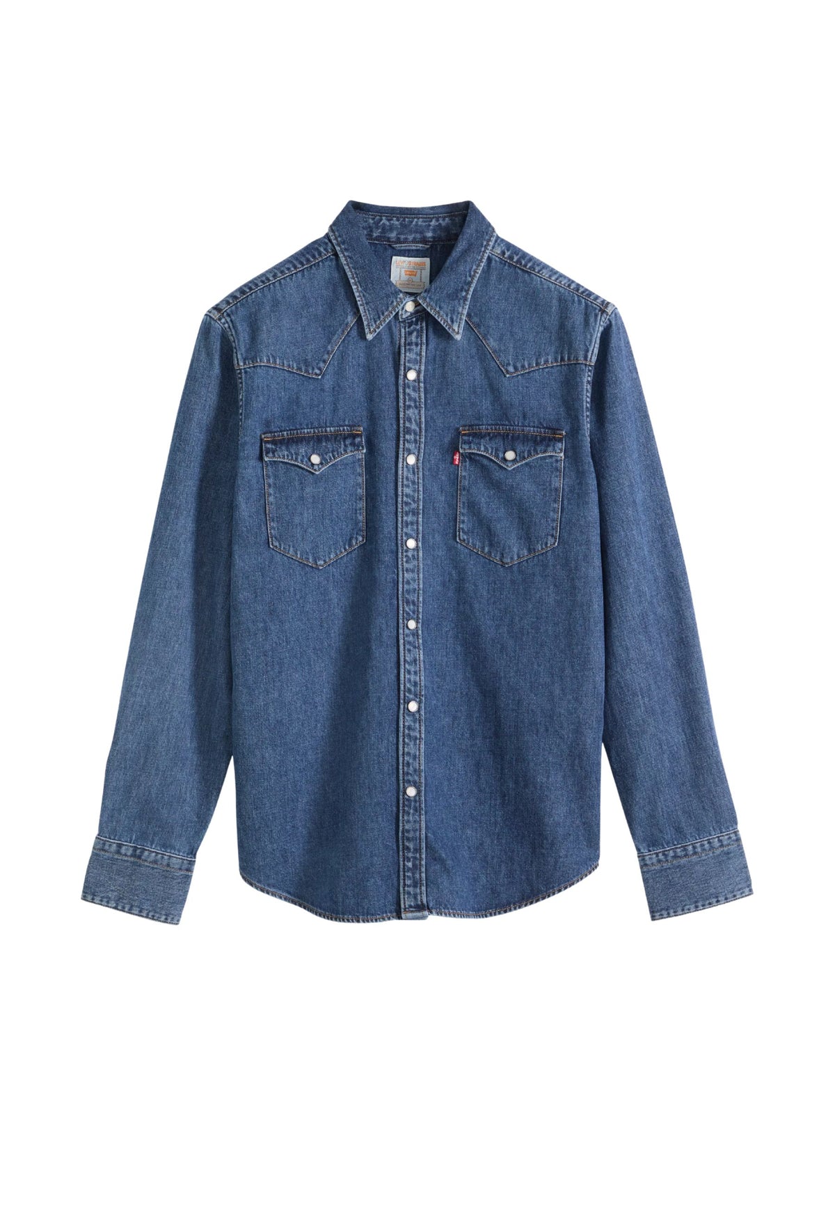BARSTOW WESTERN - DENIM BLU