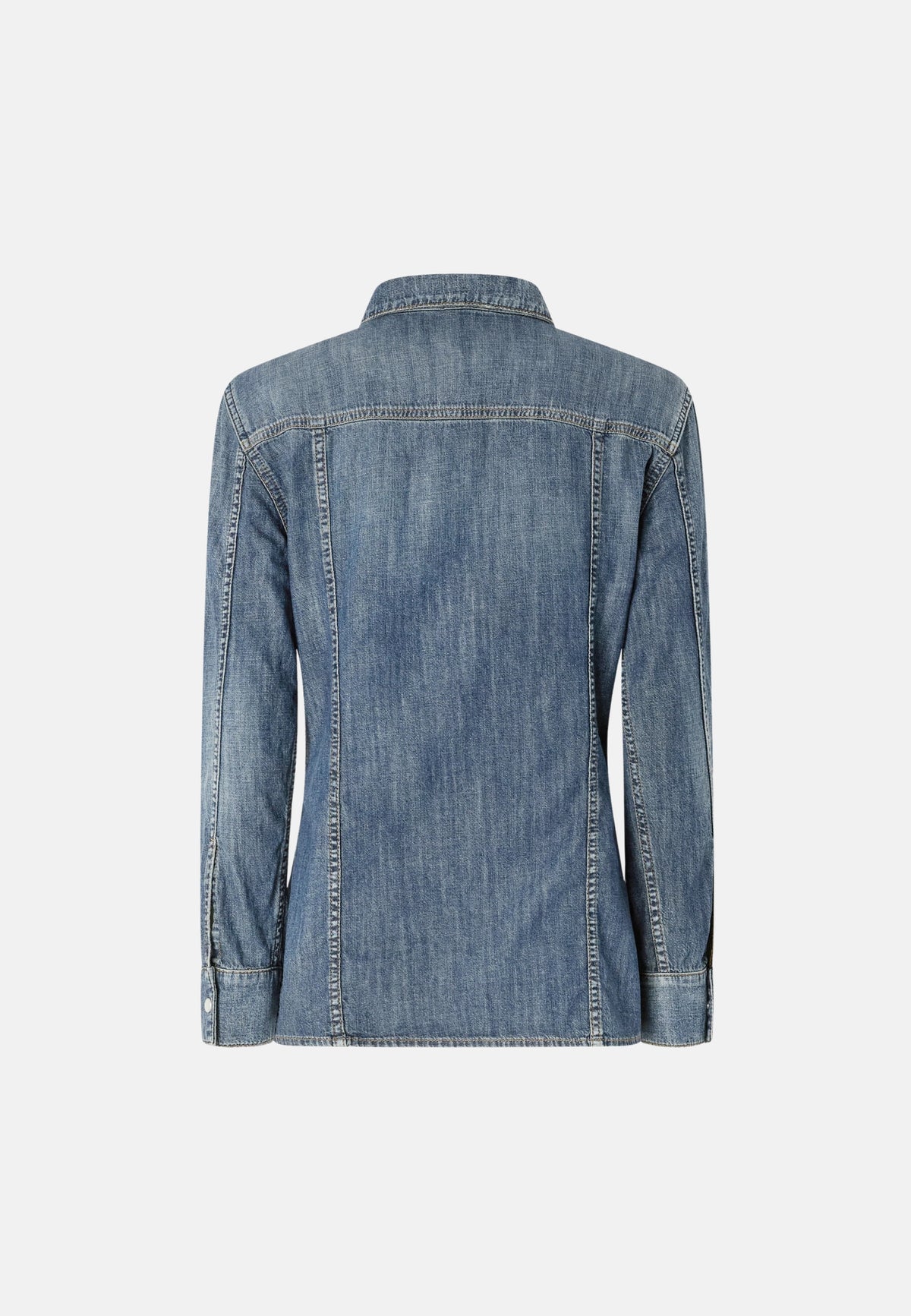 CASTELDORIA CAMICIA LIGHT DENIM - LAVAGGIO MEDIO