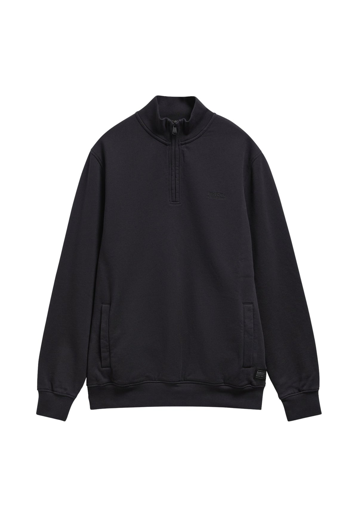 90TH ANNIVERSARY H/ZIP SWEAT - BLACK