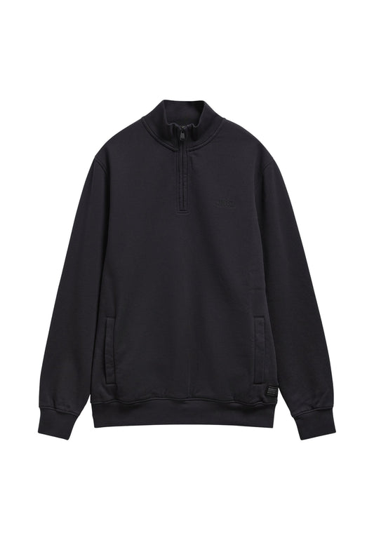 90TH ANNIVERSARY H/ZIP SWEAT - BLACK