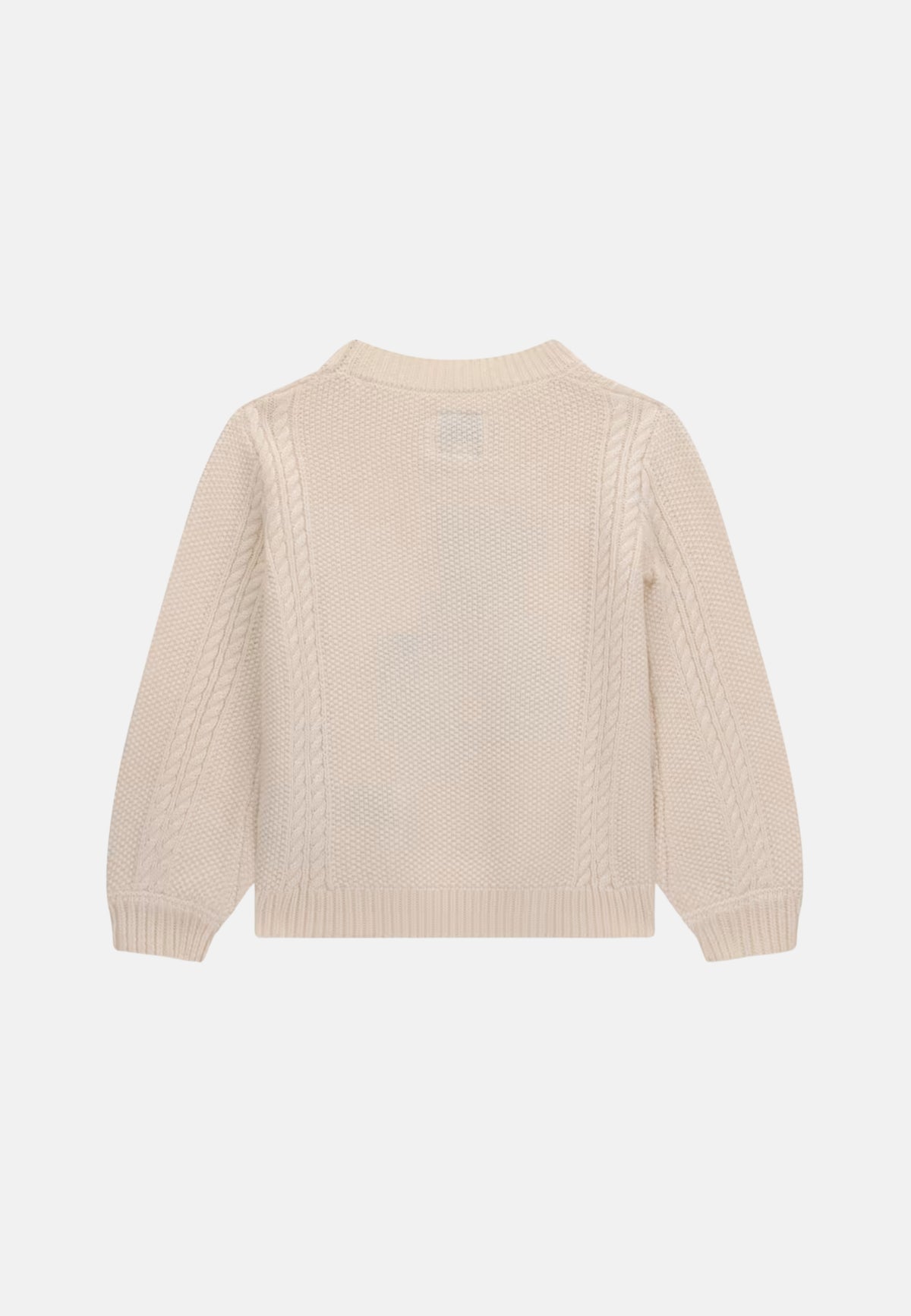 LS SWEATER - CREAM WHITE