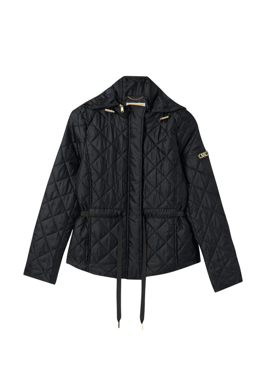 ANORAK WOMEN WVN - BLACK