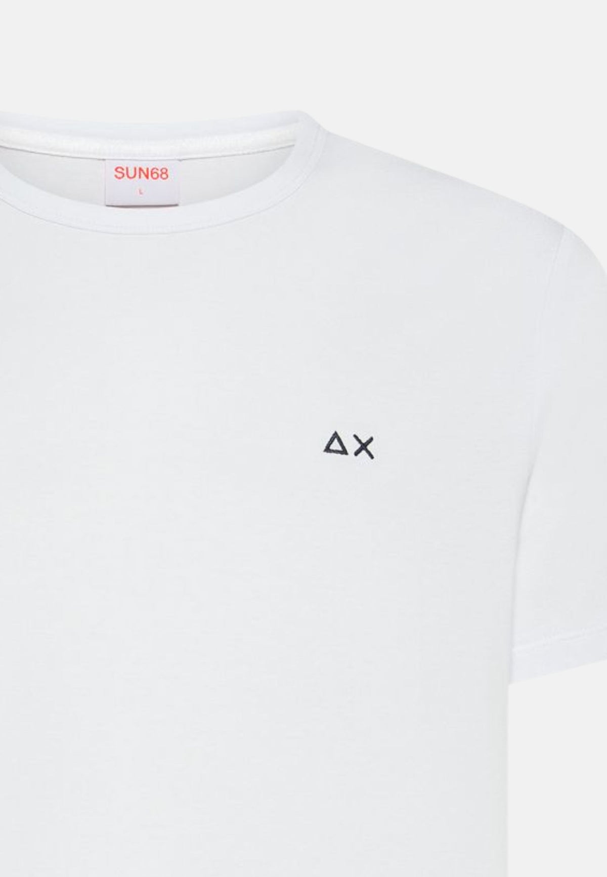 T-SHIRT JERSEY MERCERIZED S/S - bianco