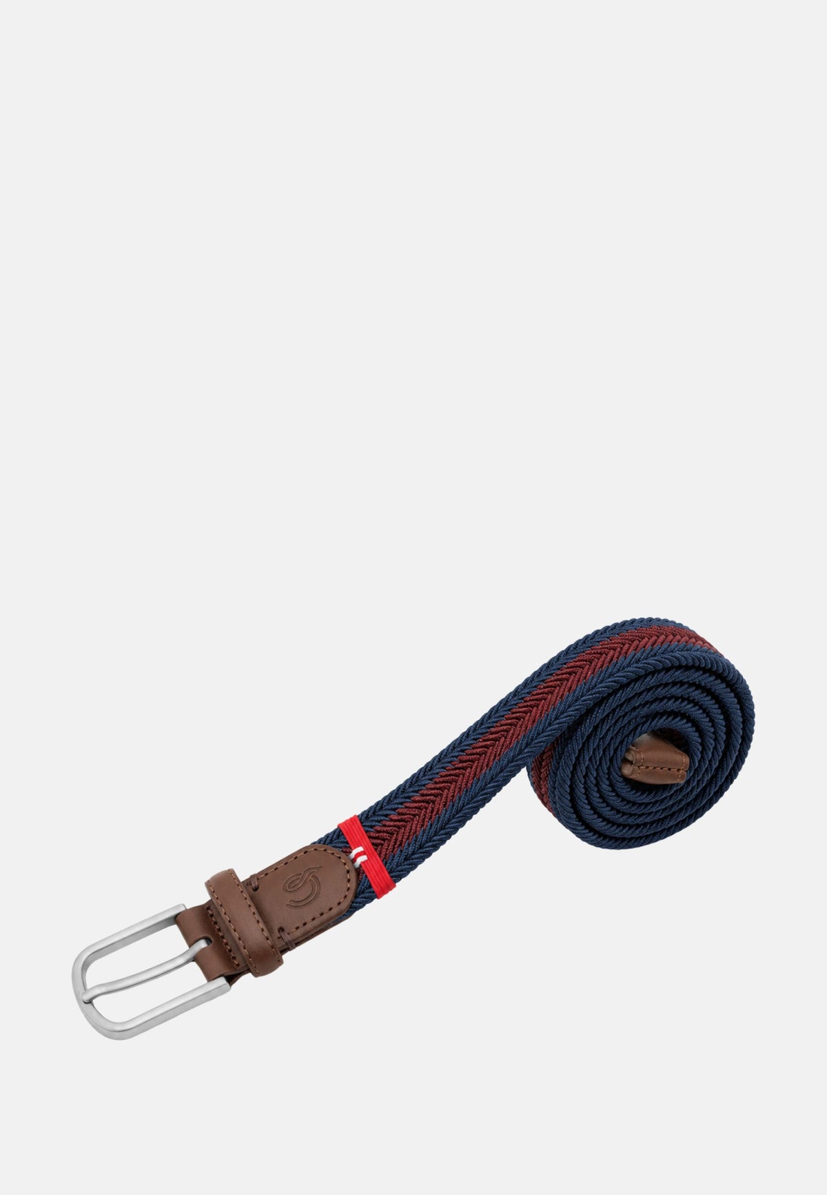 YORK CHEVRON CINTURA - CLUB BLUE E BURGUNDY