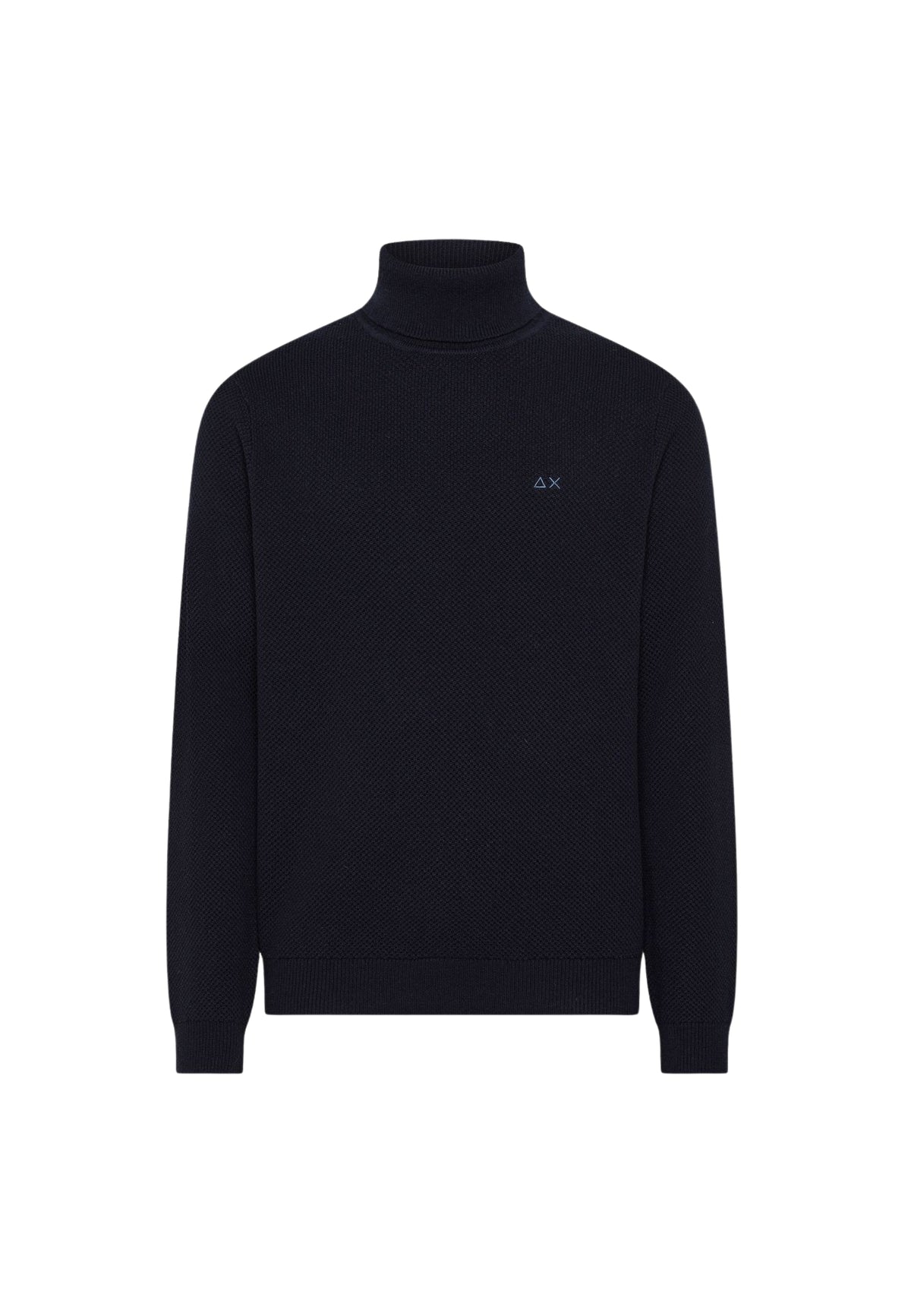 TURTLE SWEATER RICE KNITWAY L/S - NAVY BLUE