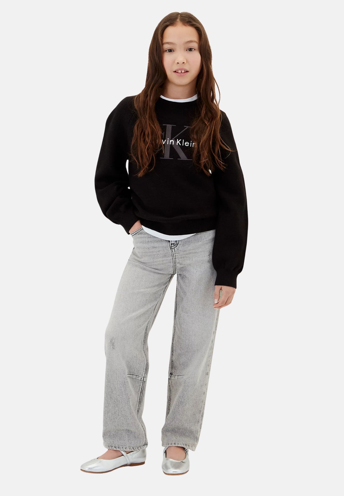 EXAGGERATED BARREL - STONE GREY WASH