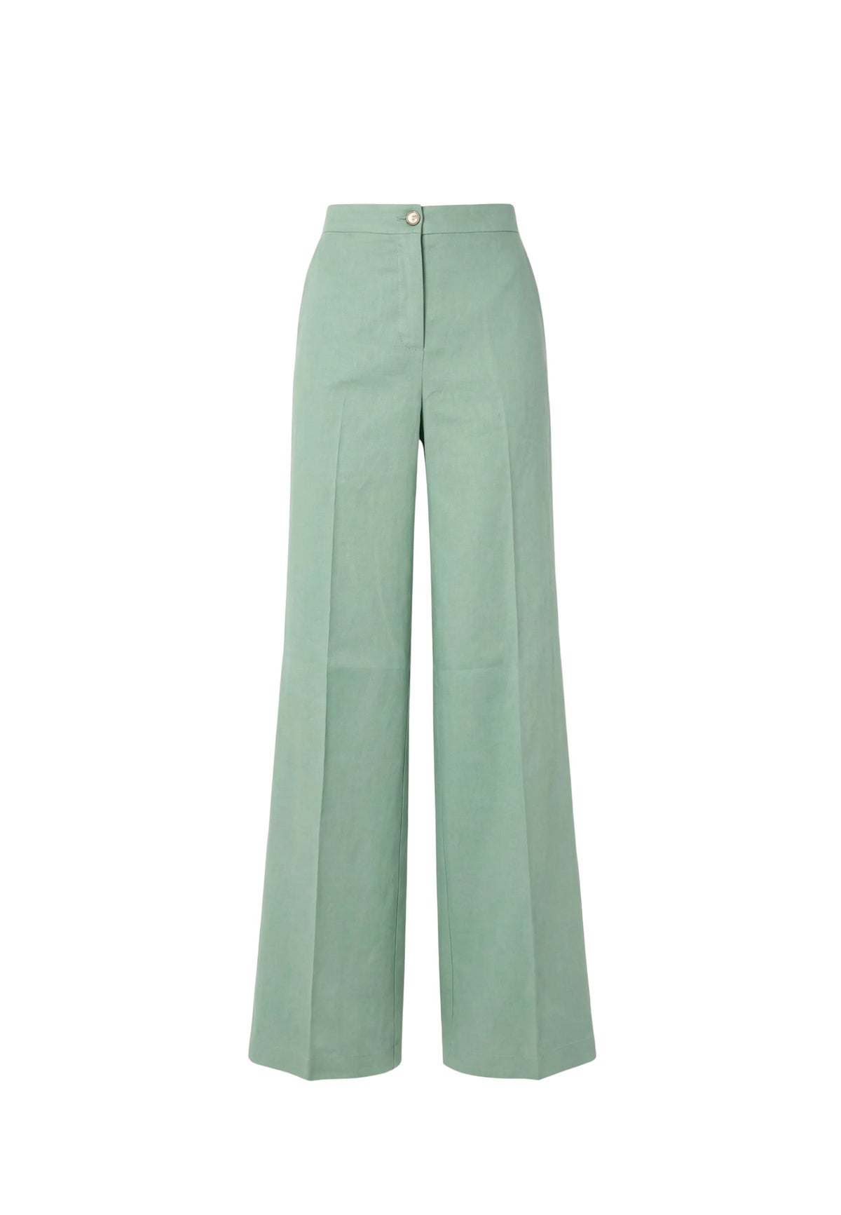 JACOPONE PANTALONE LINO STRETCH - GREEN