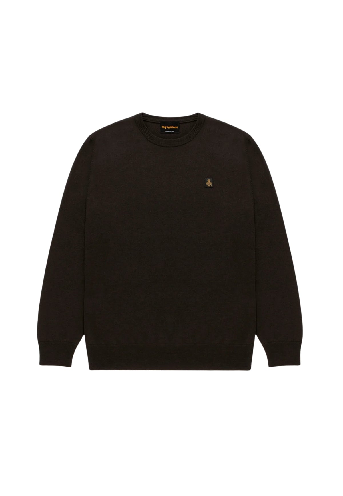 PULLOVER GIROCOLLO - MARRONE