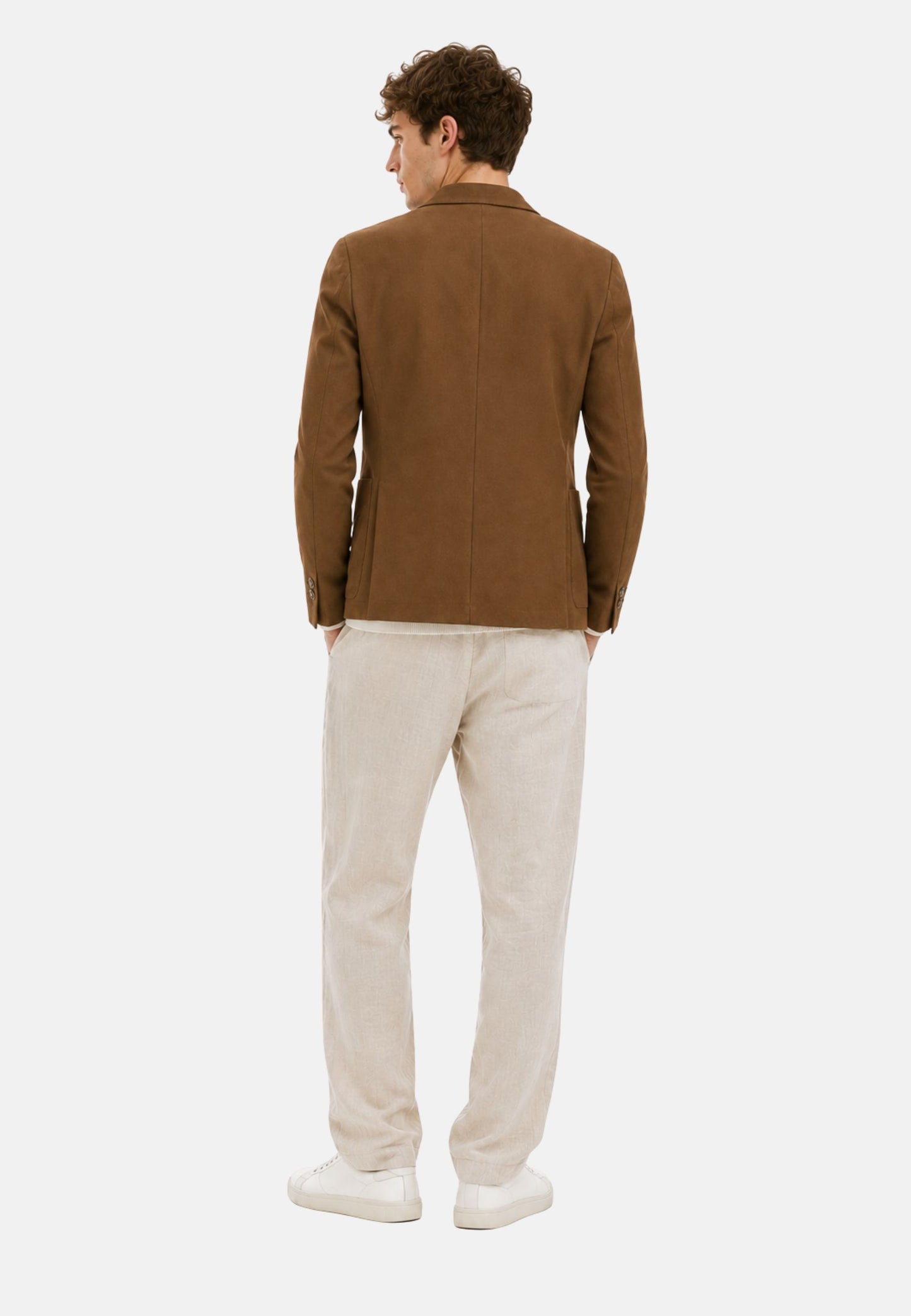 GIACCA MONOPETTO - marrone